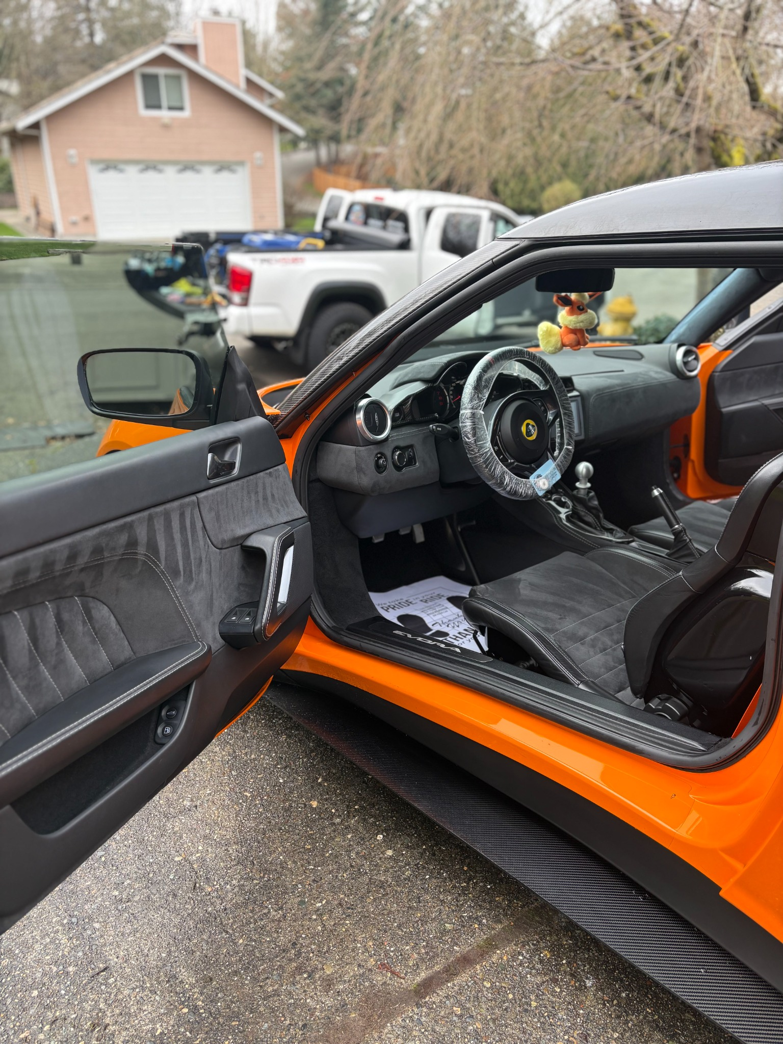 Lotus Evora interior detail Seattle