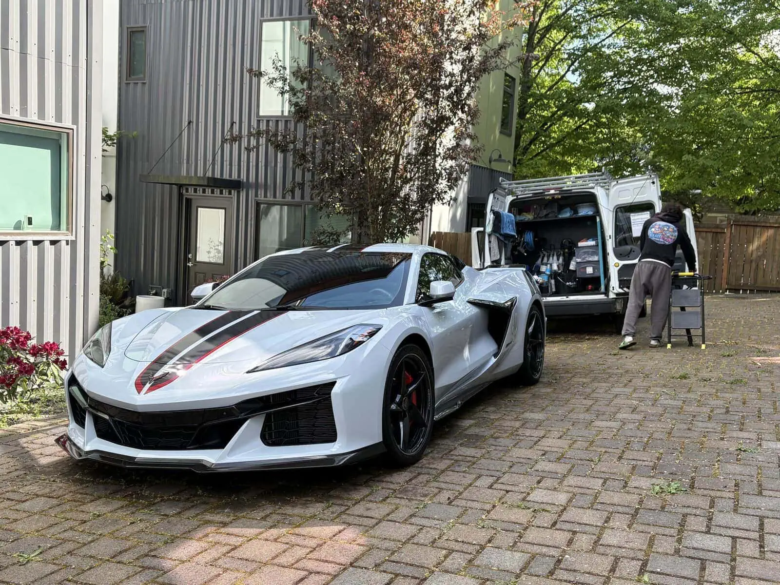 SudBros mobile detailing setup in Seattle